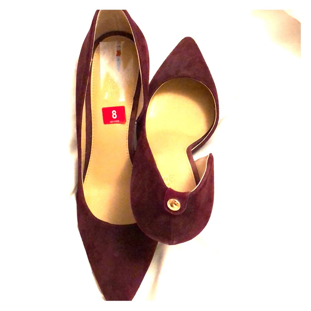 MK Burgundy Heels